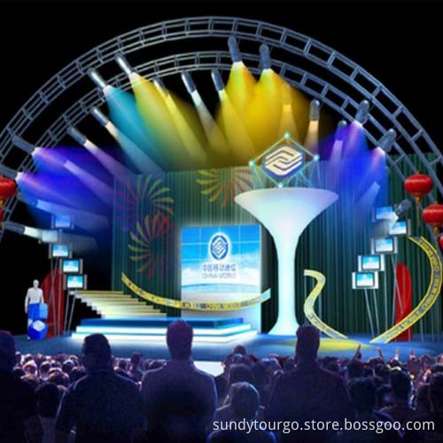Tourgo Aluminum exhibition stand stage